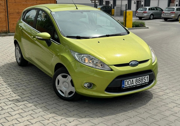 Ford Fiesta cena 19900 przebieg: 122000, rok produkcji 2009 z Oława małe 79